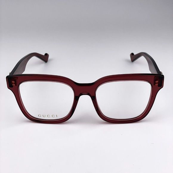 Gucci GG0958O 006 Eyeglasses Burgundy Square Unisex - Picture 3 of 10
